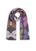 Vorschau: CODELLO Kaschmirweicher Schal aus Poly-Viskose-Mischung mit Schmetterlingsdruck 10810698