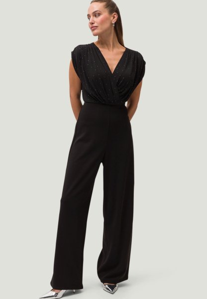 ZERO Jumpsuit mit Glitzersteinchen 10797770