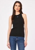 Vorschau: HUGO BLUE Slim-Fit Top aus Stretch-Baumwolle mit blauem Logo-Aufnäher 10734173