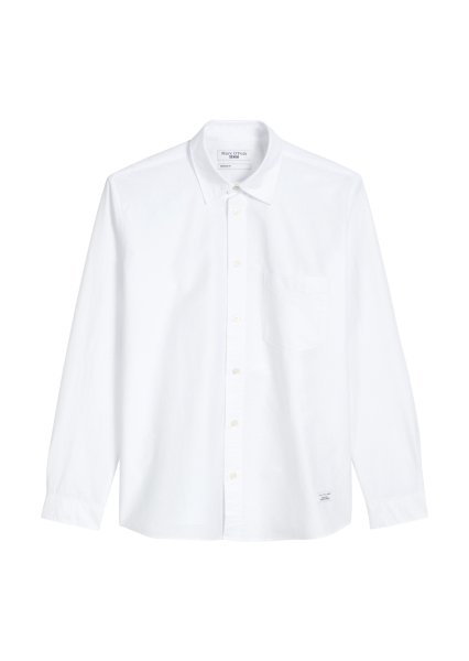 MARC O´POLO DENIM Hemd regular mit feiner Crinkle-Struktur 10801642