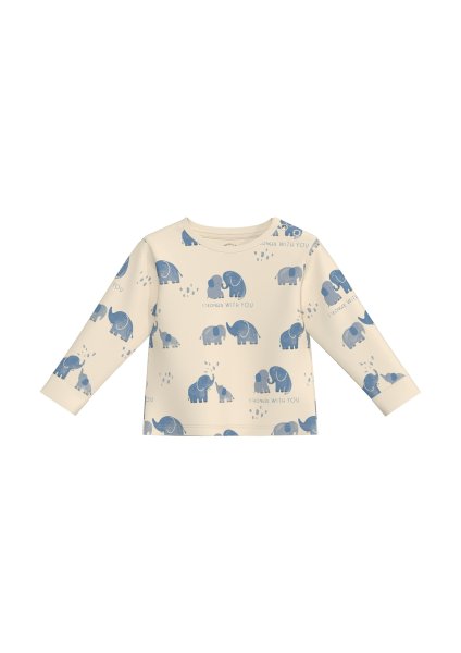 S.OLIVER Longsleeve aus Baumwolle mit All-over-Print 10760152