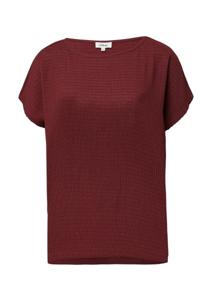 S.OLIVER Strukturiertes T-Shirt im Relaxed Fit 10811369