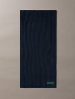 Vorschau: CALVIN KLEIN JEANS PATCH CHUNKY RIB COTTON Schal 10809412