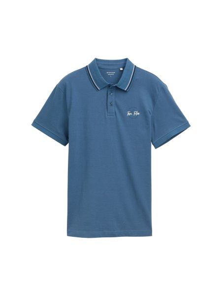 TOM TAILOR Piqué Poloshirt mit prünt 10819408