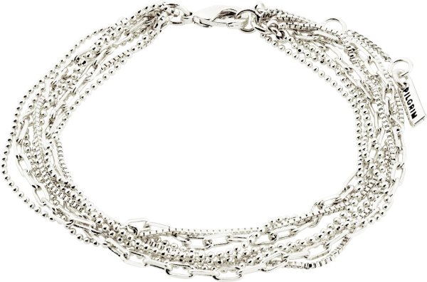 PILGRIM LILLY Armband, versilbert 10700198