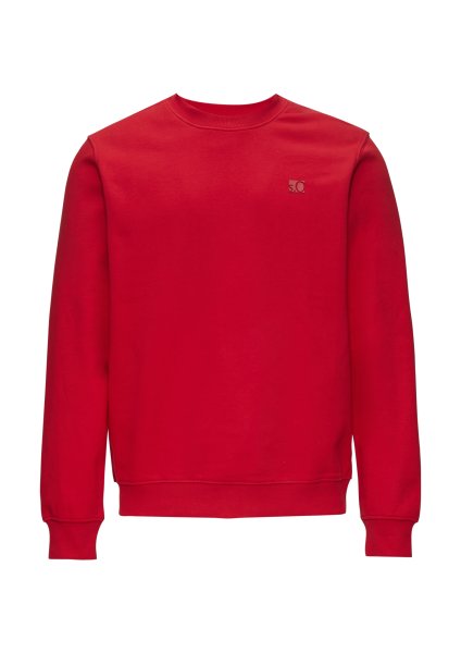 S.OLIVER Sweatshirt aus Baumwollmix mit Logo-Detail 10760998