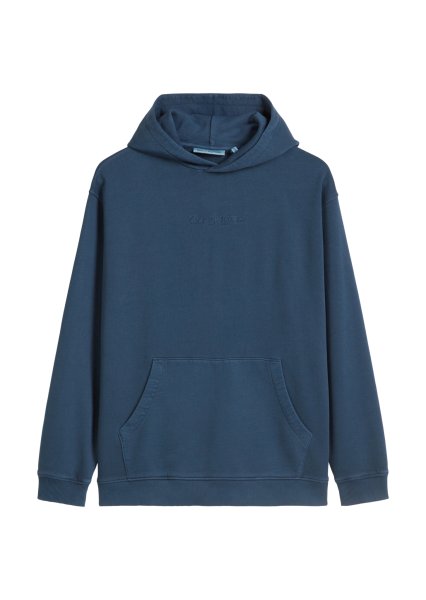 MARC O´POLO DENIM Hoodie relaxed mit Logo-Stickerei 10801654