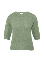 Vorschau: S.OLIVER Weicher Strickpullover im Relaxed Fit mit 3/4-Ärmeln 10788495