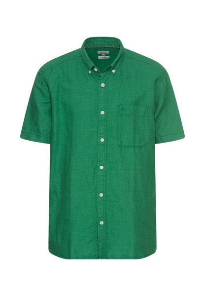 CAMEL ACTIVE Kurzarm-Hemd aus Leinen-Baumwoll-Mix 10814184