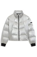 Vorschau: HUGO BLUE Hochglänzende Steppjacke mit Logo-Aufnäher aus Silikon 10805069