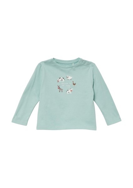 S.OLIVER Longsleeve mit Frontprint 10814623