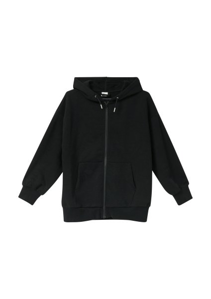 S.OLIVER Oversized Sweatshirt-Jacke mit kuscheliger Innenseite 10814683