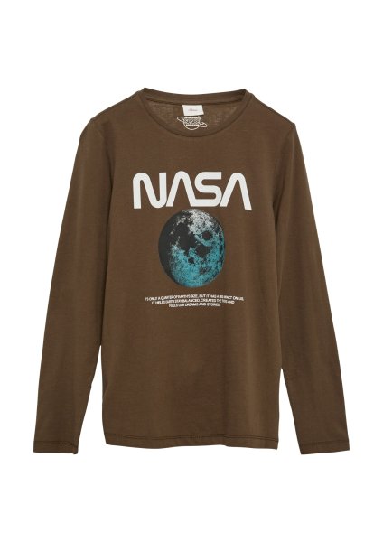 S.OLIVER Langarmshirt mit NASA®-Print 10776619