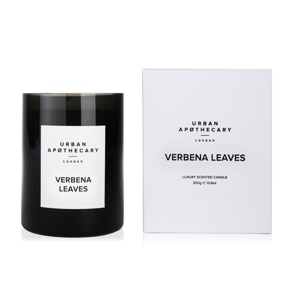 Urban Apothecary Luxury Boxed Glass Candle - Verbena Leaves