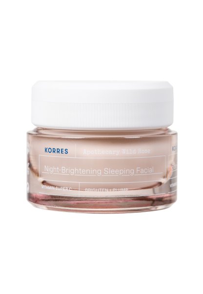 KORRES APOTHECARY WILD ROSE Nachtcreme für strahlenden Teint