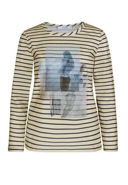 BIANCA Cooles Langarmshirt im Ringel-Look 10804805