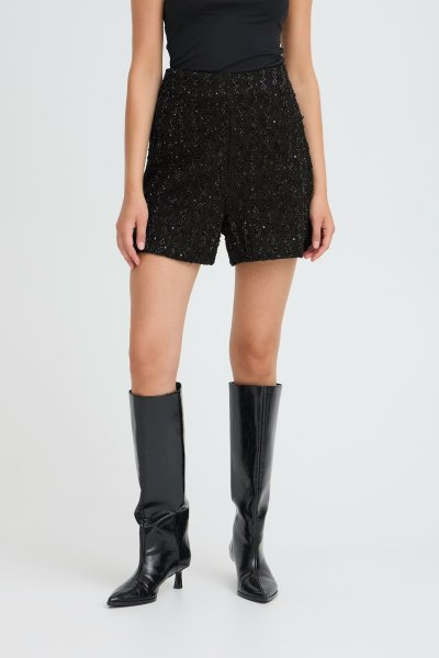 ICHI Pailletten-Shorts 10815814