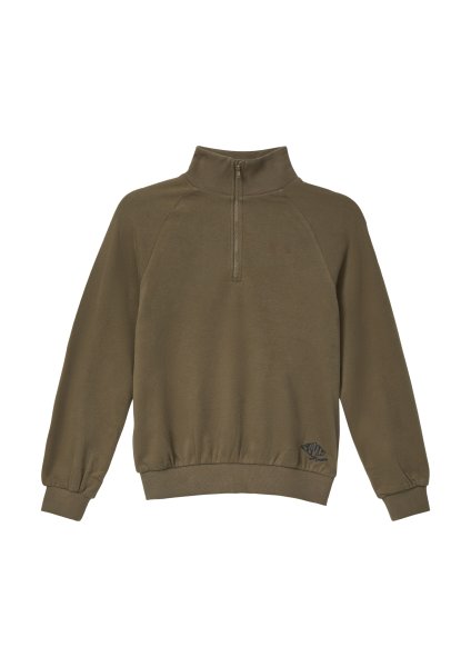 S.OLIVER Sweatshirt mit Troyer-Kragen 10814500