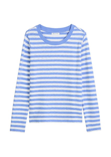 MARC O´POLO DENIM Langarmshirt mit Blockstreifen 10813096