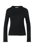 Vorschau: Comma Langarmshirt aus Ajoursjersey 10829118