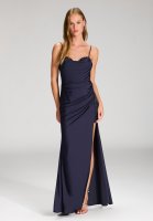 Vorschau: HEY KYLA Bodycon-Kleid mit seitlichem Beinschlitz und Ziersteinapplikation 10796201