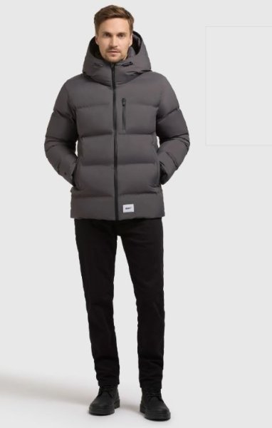 KHUJO Jacke Puffer Jacke mit Kapuze 10810728
