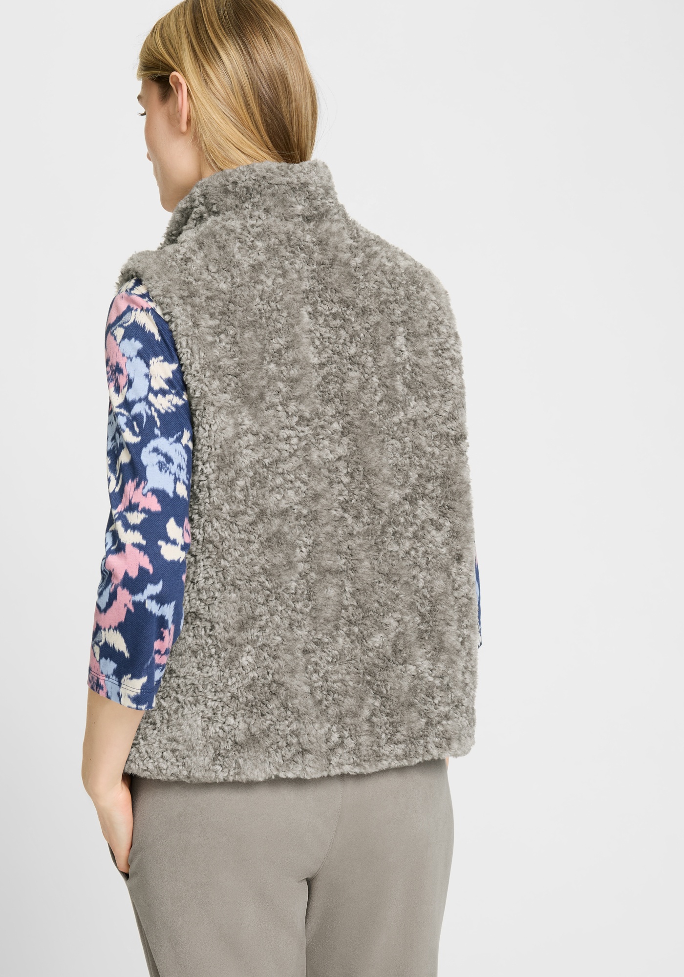 OLSEN Fake Fur Weste 10805964