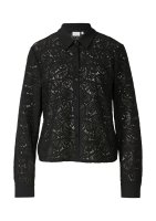 Vorschau: COMMA Semitransparente Hemdbluse aus Spitze 10820951