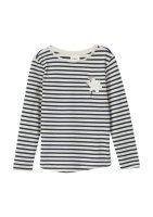 Vorschau: S.OLIVER Jersey-Shirt mit langen Ärmeln und Stickerei-Detail 10814538