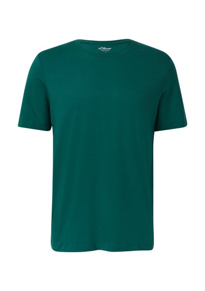 S.OLIVER Baumwoll-T-Shirt mit Logo-Print 10814431