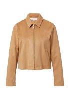 Vorschau: COMMA Leichte Jacke aus Veloursleder-Imitat mit Reißverschluss 10814789