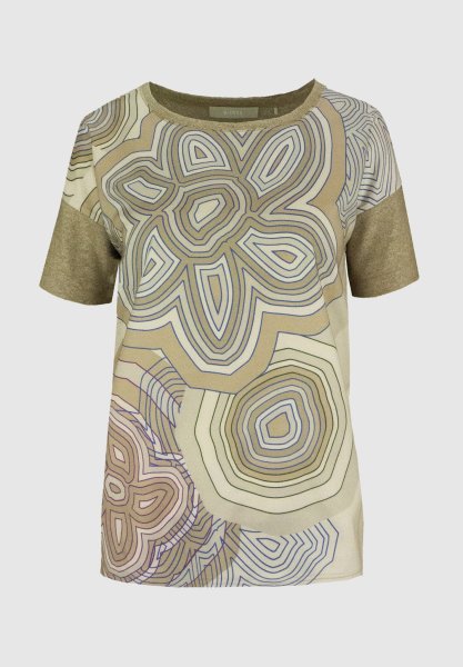 BIANCA Print-Shirt mit graphischem Frontmotiv in angesagten Farben 10768089