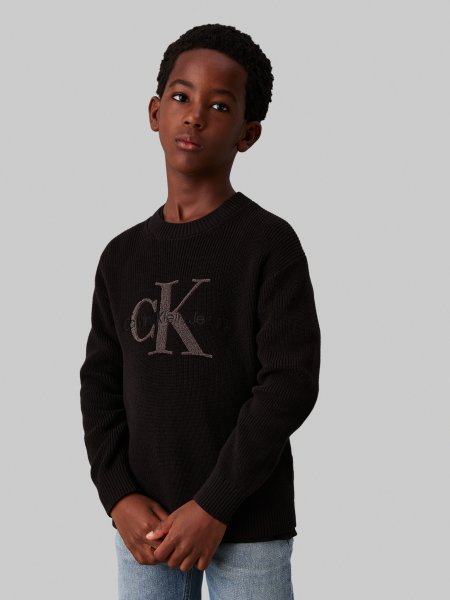 CALVIN KLEIN Lässiger Logo-Pullover 10758512