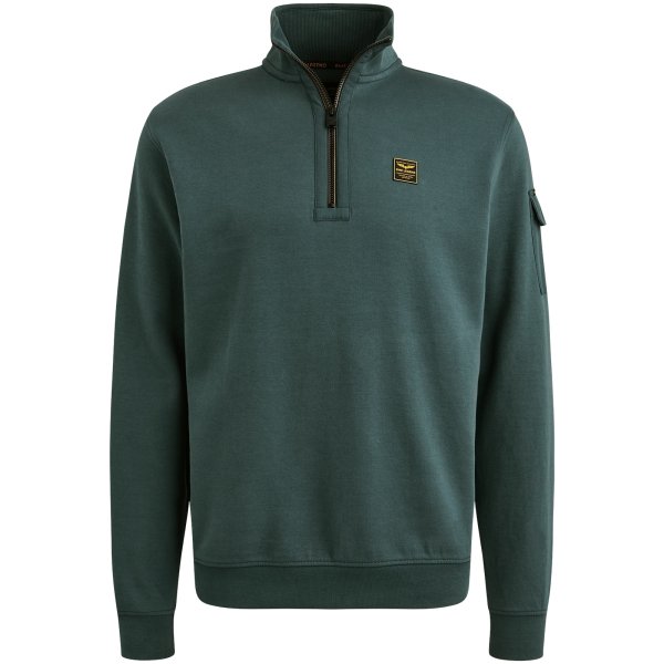 PME LEGEND Sweatshirt mit Troyerkragen 10812203