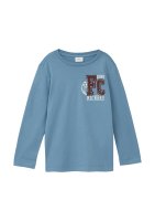 Vorschau: S.OLIVER Baumwoll-Longsleeve mit Flock-Applikation 10811207