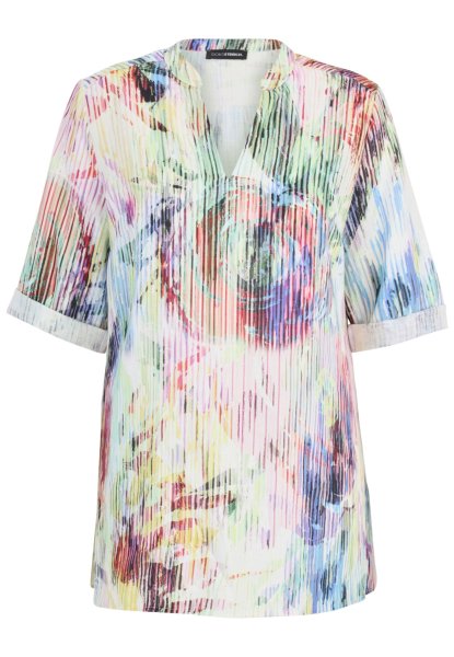 DORIS STREICH Bluse mit Graffiti-Print 10796861