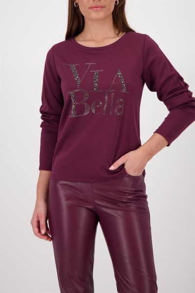 MONARI Sweatshirt mit Schmuckschrift 10811675