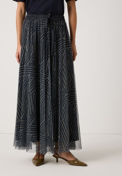 MORE & MORE Meshrock mit Print 10806926