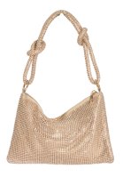 Vorschau: HEY KYLA Elegante Handtasche aus glänzendem Strassgewebe 10828503