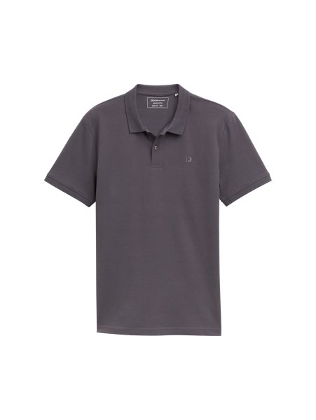 TOM TAILOR DENIM Piqué Poloshirt aus Baumwolle 10804731