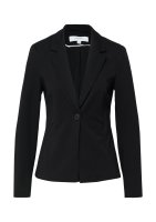 Vorschau: Comma Taillierter Blazer aus weichem Jersey mit Reißverschlusstaschen 10829085