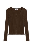 Vorschau: Marc O´Polo Denim Rippstrick-Cardigan slim aus LENZING™ ECOVERO™ 10832655