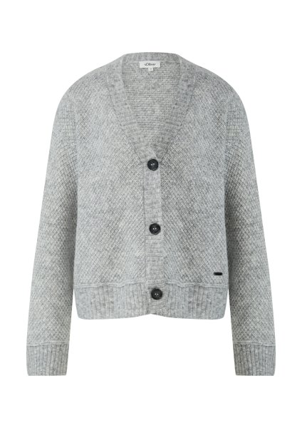 S.OLIVER Kuscheliger Cardigan aus Grobstrick 10814691