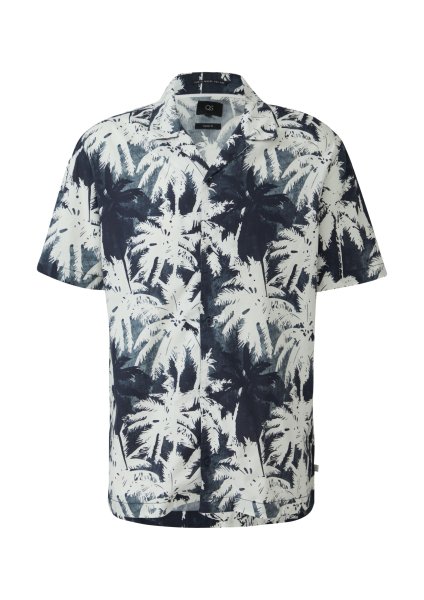 QS Resort Fit: Hemd mit All-over-Print 10803531