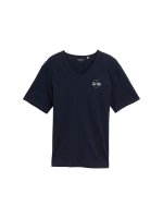 Vorschau: TOM TAILOR Shirt mit V-Ausschnitt 10819407