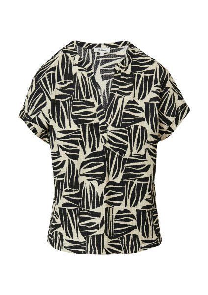 S.OLIVER Strukturiertes Blusenshirt im Relaxed Fit 10801785
