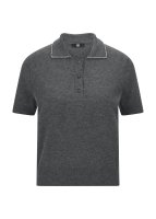 Vorschau: RIANI Strick-Polo mit Strassdetail 10802527