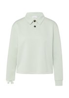 Vorschau: Comma Softes Sweatshirt mit Polokragen 10829123