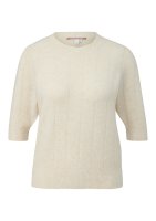 Vorschau: QS Kurzarm-Strickpullover 10814432