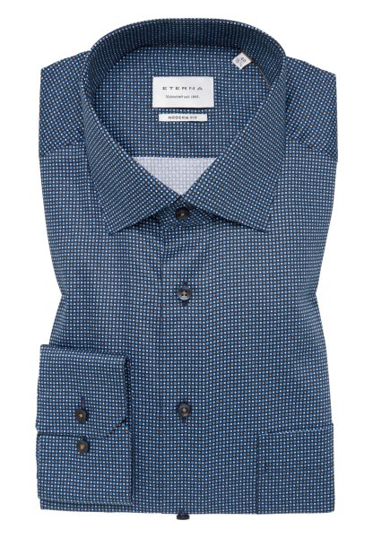 ETERNA Hemd Satingewebe Langarm 10810787